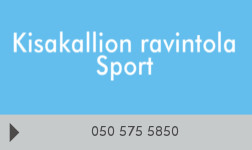 Kisakallion ravintola Sport logo